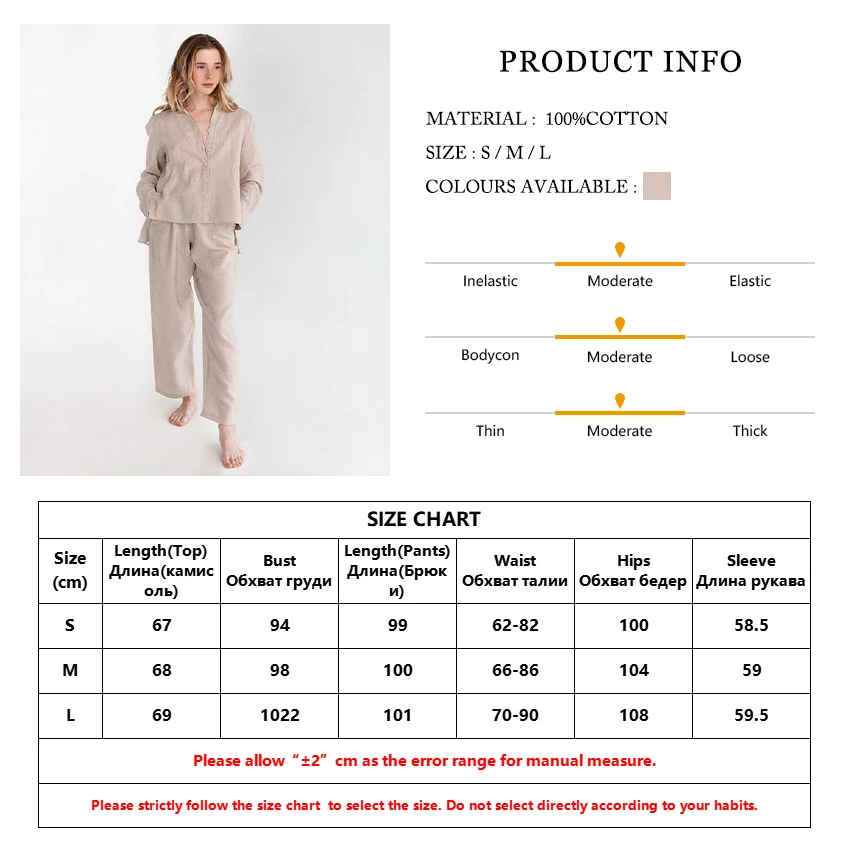 

Clacive Casual Home Suit Fashion Long Sleeve Blouses Shirt With High Wasit Linen Pants Set Women Elegant 2 Piece Trousers Suit