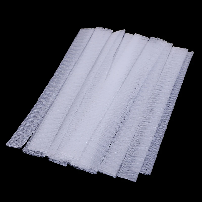 

Wholesale 20pcs Makeup Brushes Net Protector Guard Elastic Mesh Beauty Make Up Cosmetic Brush Pen Cover