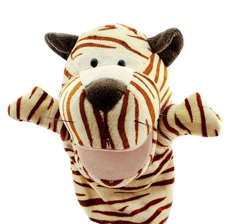 

Kid Puppets Animal Wildlife Hand Glove Puppet Soft Plush Puppets Kid Adorable Toy Puzzle Gift