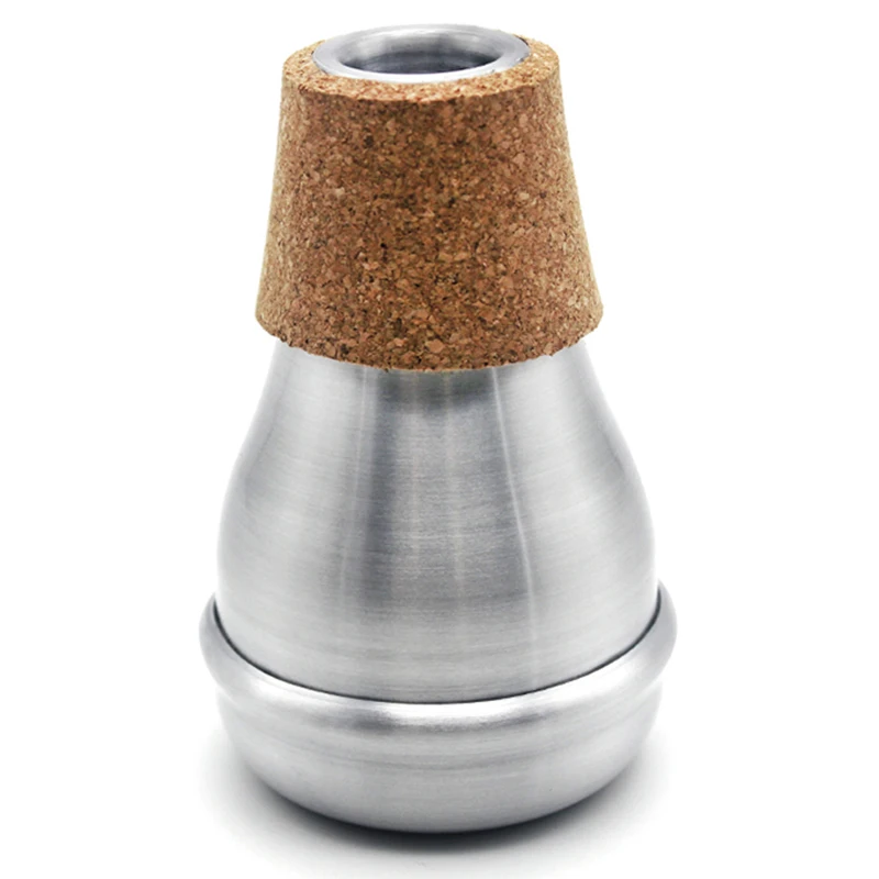 Серебристые алюминиевые пробковые трубы для тренировки пузырьков бесшумные