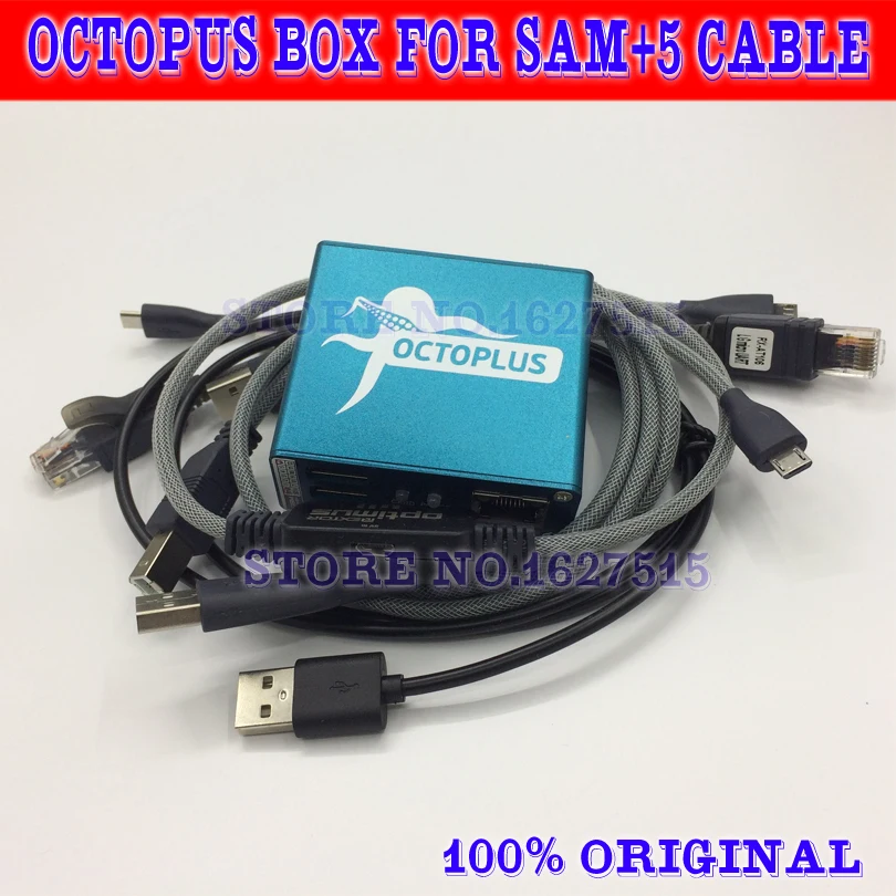 Gsmjustoncct 100% оригинальная коробка octoplus/коробка octopus для Sam с 5 кабелями | Мобильные
