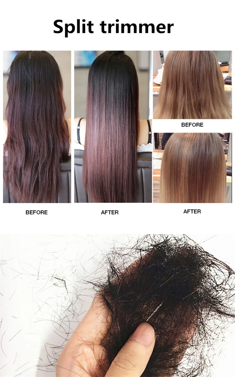 Триммер для волос машинка стрижки триммеры разделения зарядка через USB оптовая