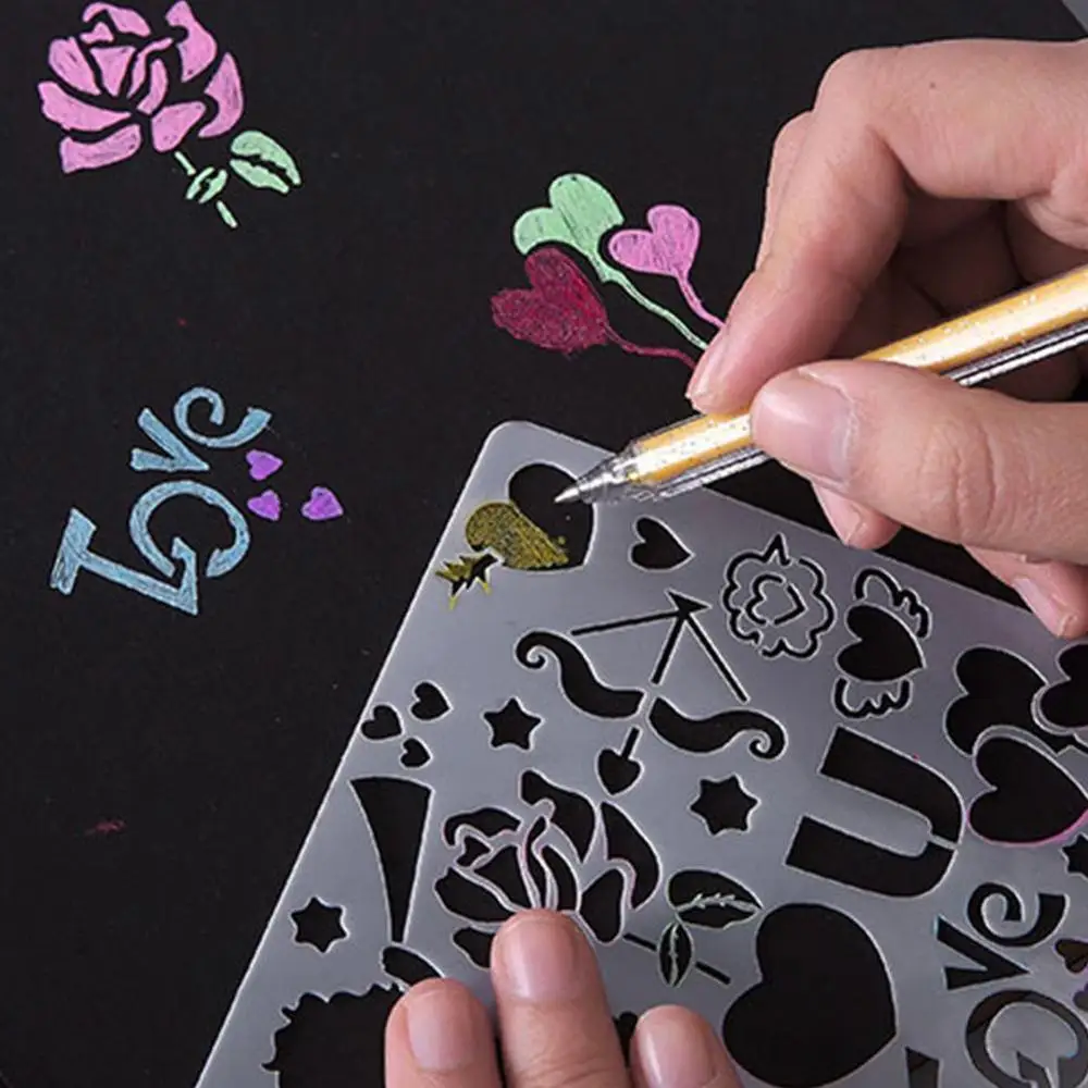 1 шт. DIY Фотоальбом кружевное украшение линейка инструменты доска для рисования