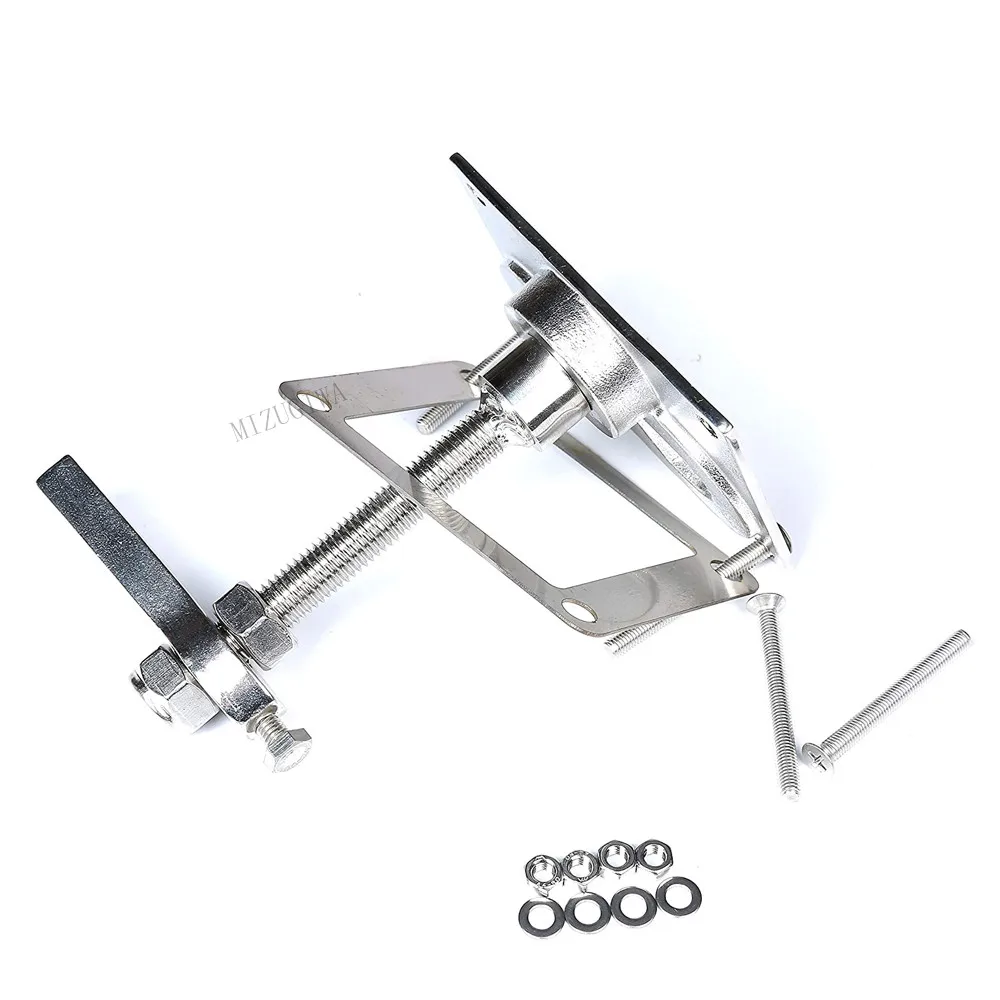 Boat Cam Latch Locking atch Handle Heavy Duty Turning Lock Lift Ring W/LCA Back Plate Screws Bolts | Спорт и развлечения