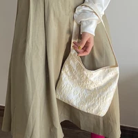 womens small white tote bag simple floral female girls shoulder messenger bags ladies eco reusable shopper handbag purse bolsos