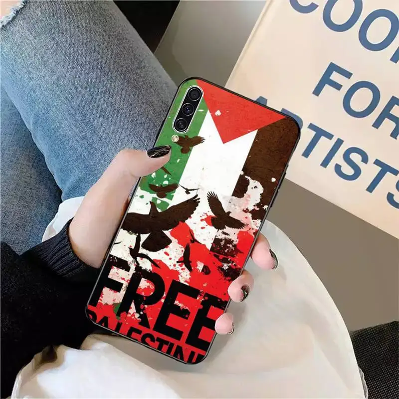 

Free Palestine Map Arabic pattern Phone Case For Samsung galaxy A S note 10 7 8 9 20 30 31 40 50 51 70 71 21 s ultra plus