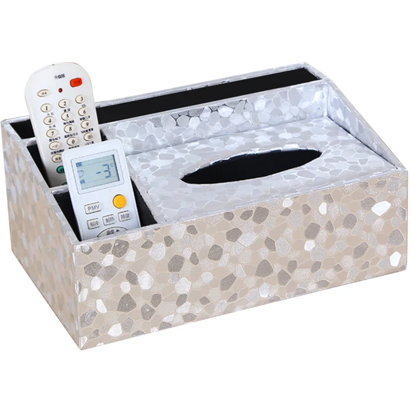 Кожаная Коробка для салфеток прямоугольной формы элегантный съемный модный