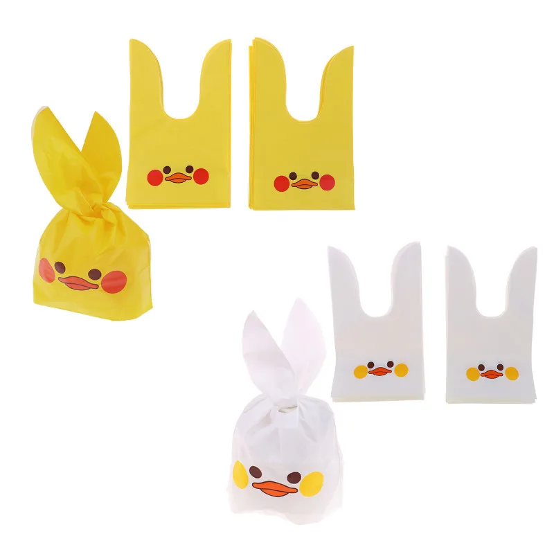 50 шт. милых мультяшных животных утка конфетная подарочная сумка бисквитное