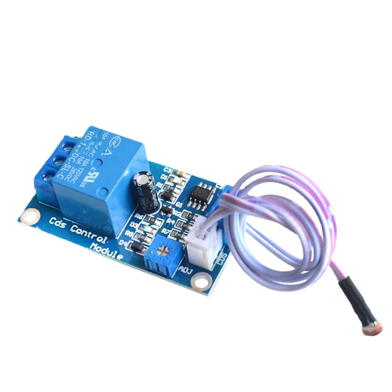 

1pcs XH-M131 Photoresistor Relay Module 12V Light Control Switch Photoresistor Relay brightness Automatic Control Module