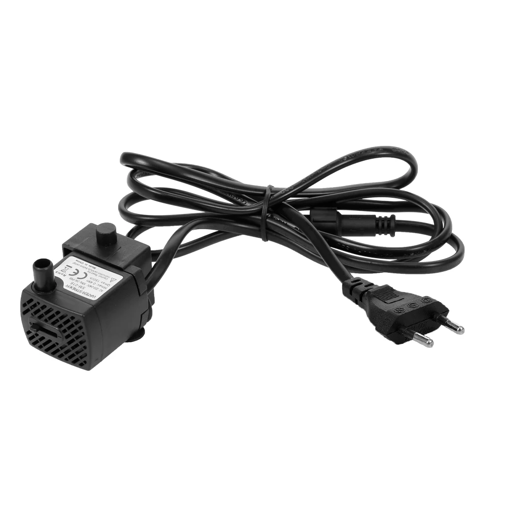 Горячая новинка 2 Вт ультра тихий мини водяной насос с шнуром питания USB