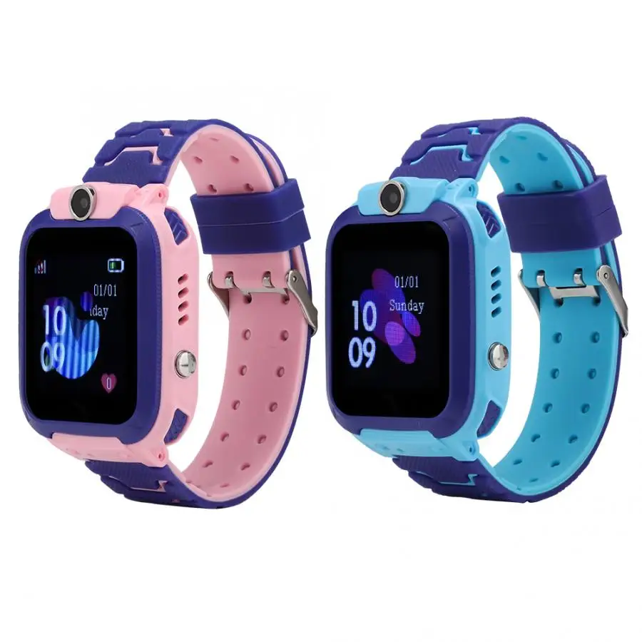 Q12B Детские Смарт-часы телефон водонепроницаемый LBS Smartwatch дети позиционирование вызов 2G SIM карта удаленный локатор часы для мальчиков и девочек