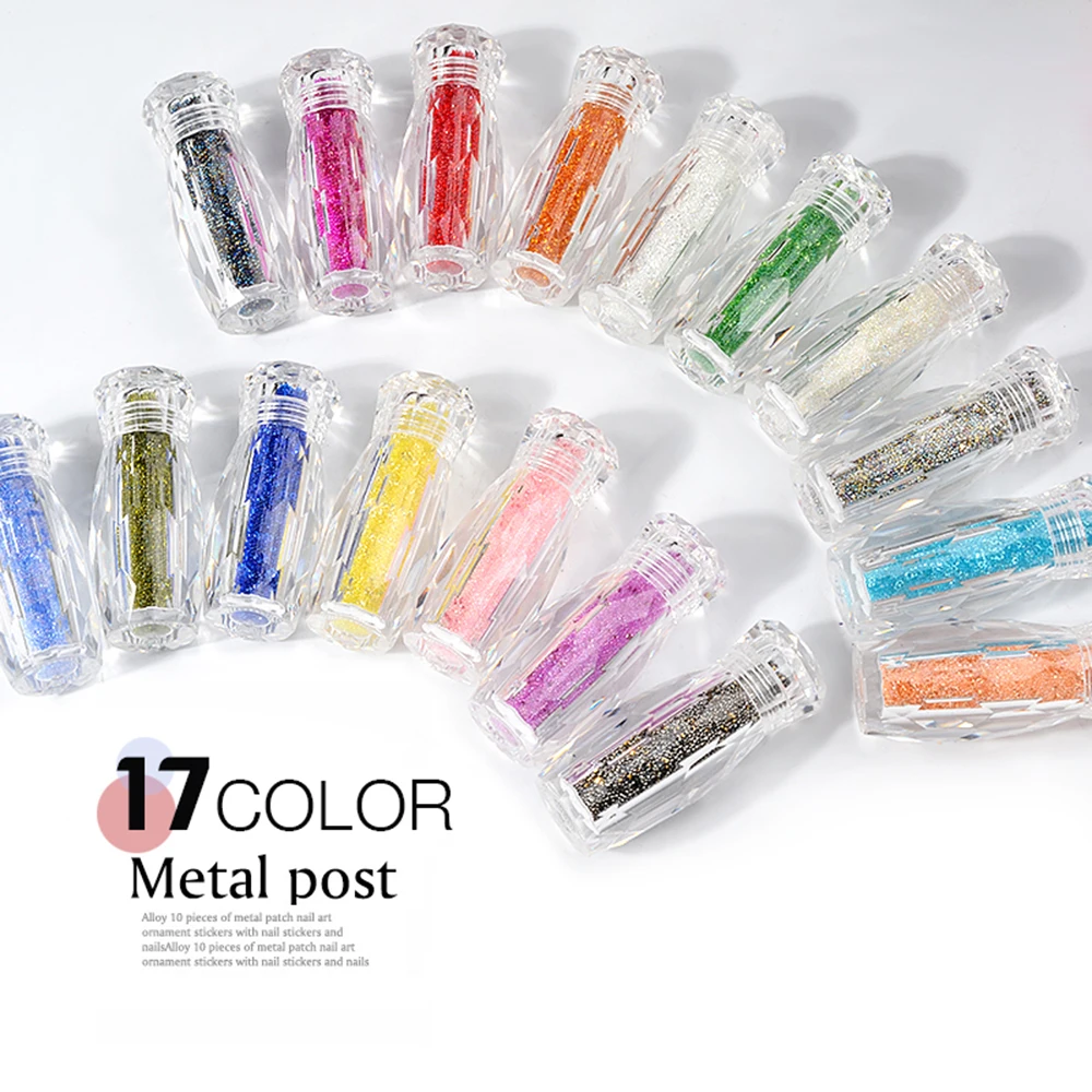 17 цветов смешанного размера мини блестящая Икра микро бусины хрустальные стразы