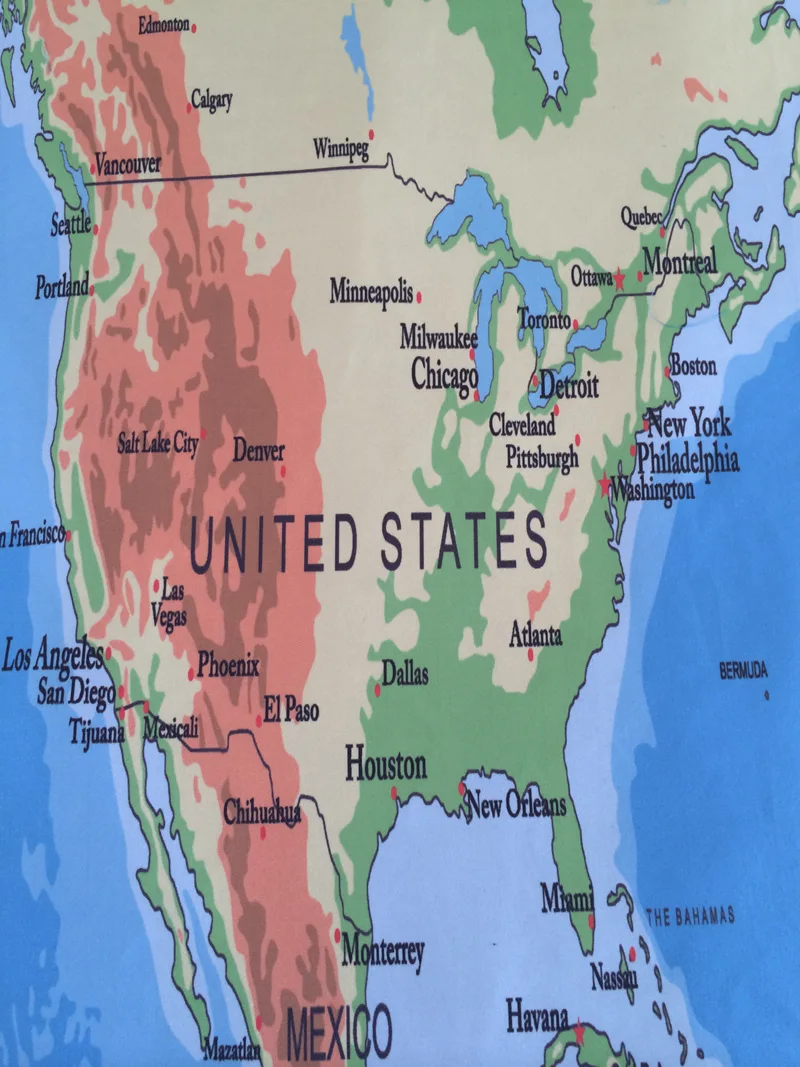 

3D World Map Printed Bedclothes Microfiber Bed Linen set Single Double Adult's US Queen Bed Duvet Cover Bed and Bedding Set