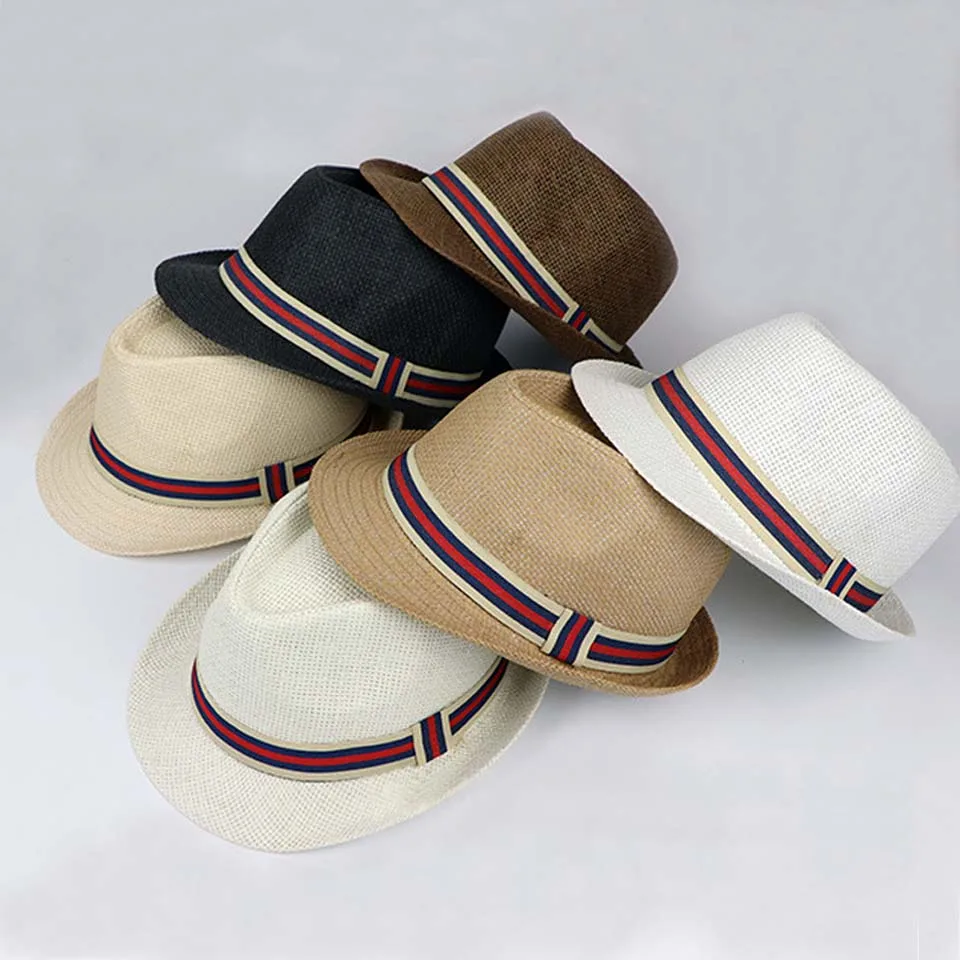 Летняя шляпа от солнца Britsh Повседневная Соломенная для отдыха в Панаме женская