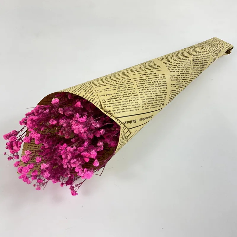 

20-25G Natural Dried Bouquets Gypsophila Mini Real Flower Plant Stems Material Colorful DIY Handmade Wedding Home Decor