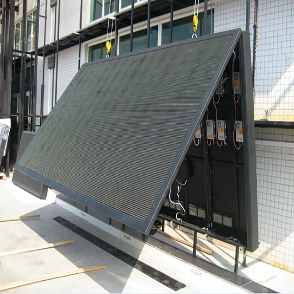 Наружный видео светодиодный дисплей фронтальный открытый шкаф