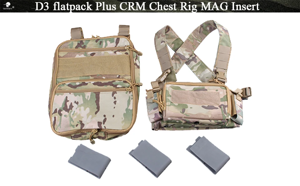 Рюкзак Flatpack D3 Plus, гидратационный нагрудный жилет, бронежилет, винтовка AK M4, вешалка, подсумок для живота, походная, Охотничья, армейская сумка унисекс