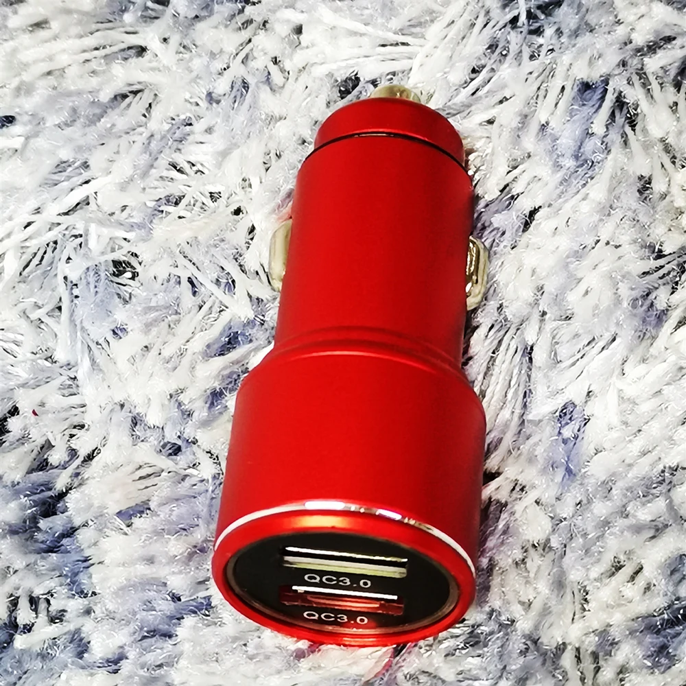 DC 12V 24V удвоенный контроль качества 3 0 быстрой зарядки автомобильным зарядным