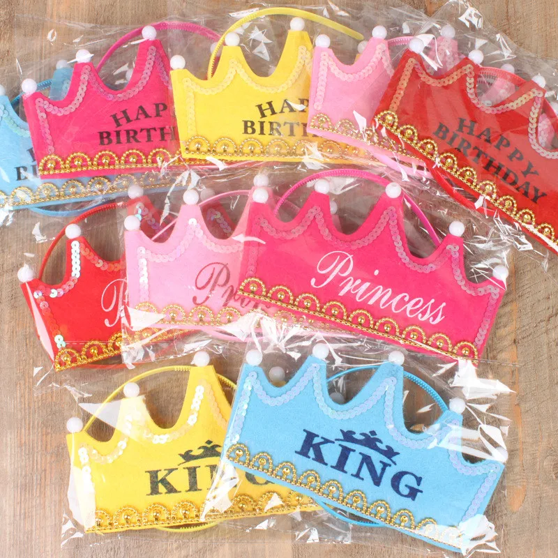 Шапка со светодиодсветильник кой головной убор принцессы и короля на день