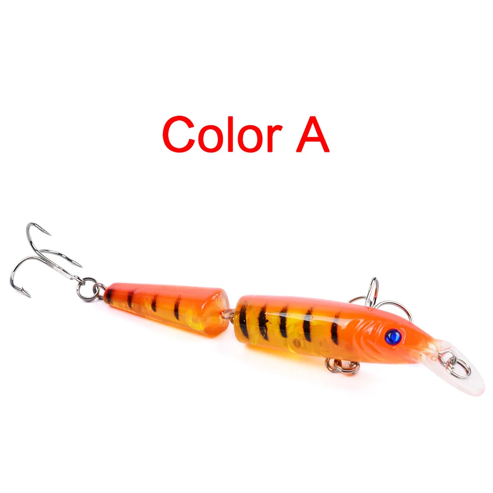 

10.5cm/9.2g Sea Fishing Lure Bait Lures Superbait Lure Double Fish Bait Swing Fake Fish Bait Universal for Full Swimming Layer