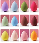 Губка для макияжа в форме капли воды, Профессиональная мягкая губка для тонального крема, консилера, блендера для макияжа, оптовая продажа