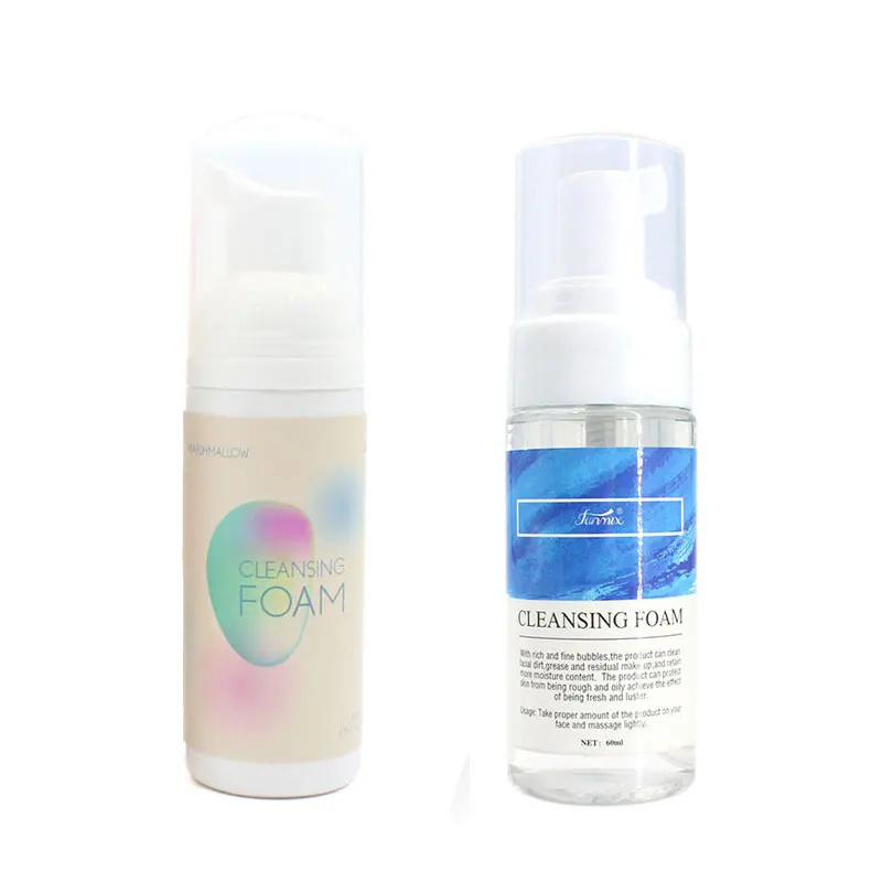 

60 мл пенопластовые инструменты для очистки ресниц, профессиональный очиститель для ресниц, без стимуляции, шампунь для наращивания ресниц