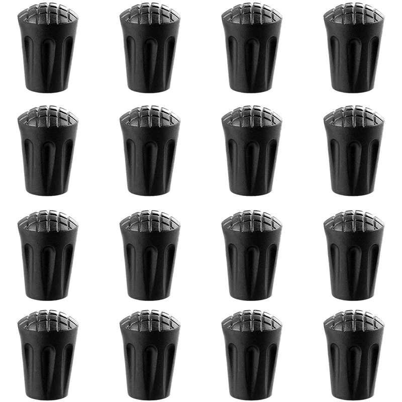 16 шт./упак. трость с резиновыми наконечниками Пеший Туризм со внутренним