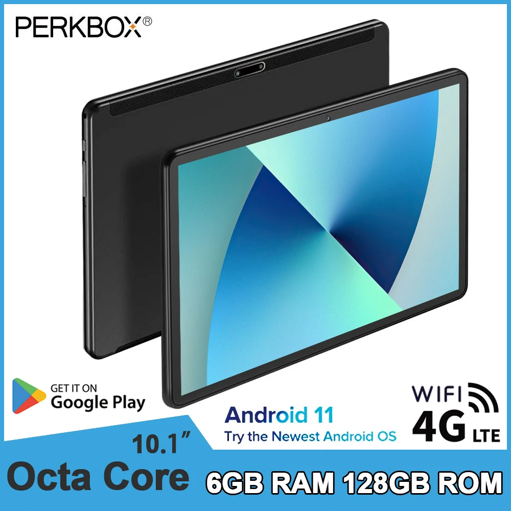 

10-дюймовый планшет с восьмиядерным процессором Adnroid 11,0, ОЗУ 6 ГБ, ПЗУ 128 ГБ, 4G LTE, Wi-Fi, Bluetooth, GPS, USB Type C