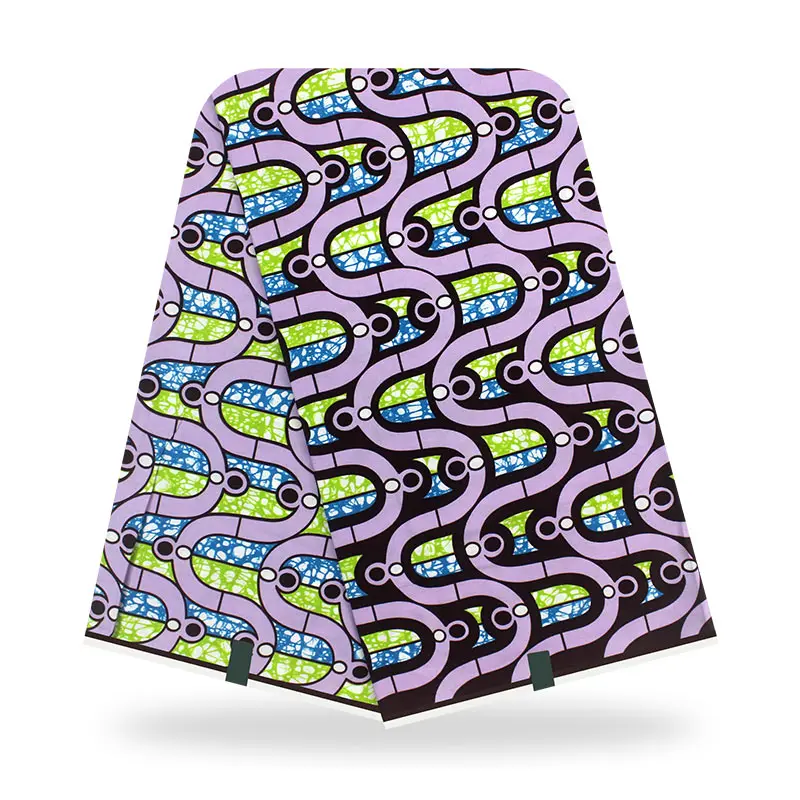 40*40 Пряжа африканская настоящая восковая печать ткань для лоскутного шитья 6