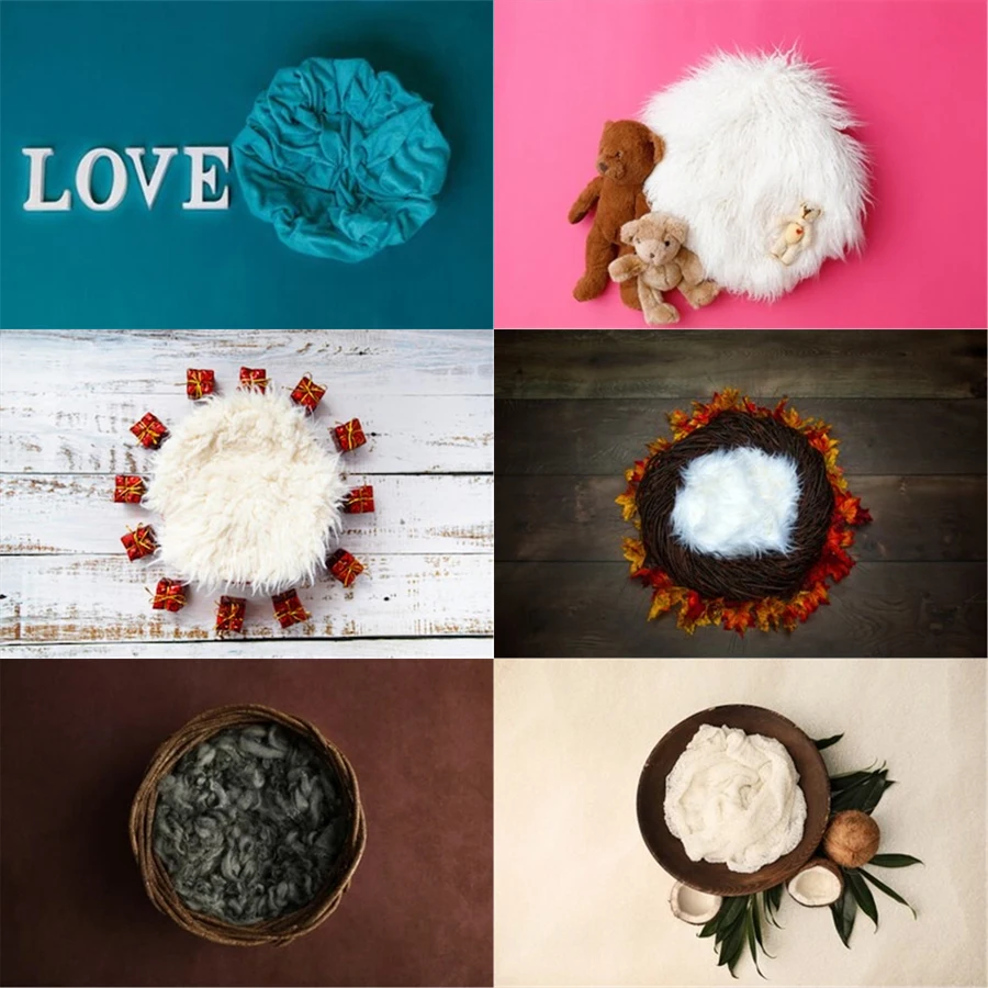 Реквизит для фотостудии фон фотосъемки новорожденного ребенка медведь птица