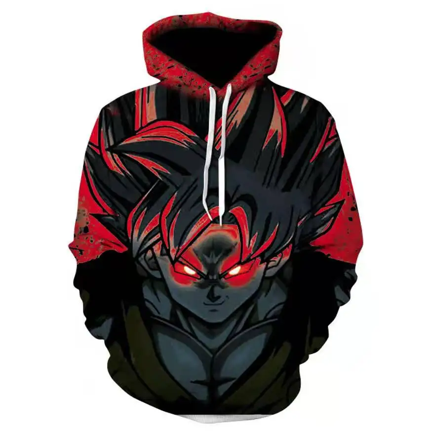 

Толстовка с героем Аниме толстовки для мужчин и женщин Goku толстовки с капюшоном Saiya Broly Broli пальто с принтом спортивный костюм с длинным рука...