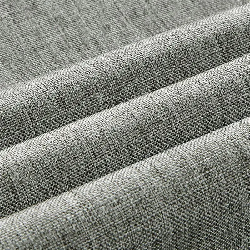 

Thickened Imitation Linen Shower Curtains Solid High Quality Hotel Waterproof Curtain Home Supplies