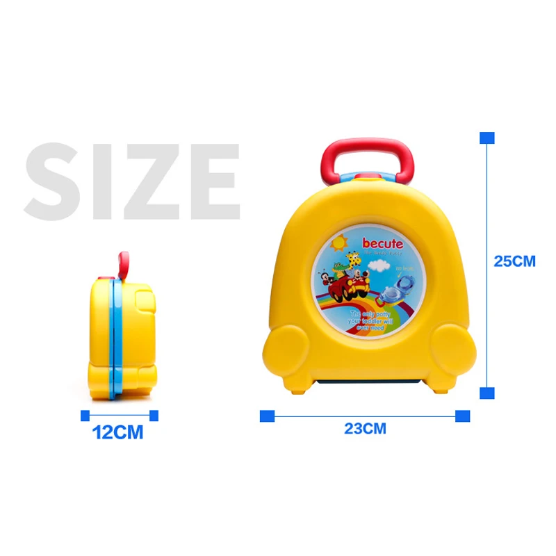 

Cute Baby Toilet Portable Travel Car Infants Potty Chair Training Educational Children Pot Folding Seat Outdoor Squatty Potty