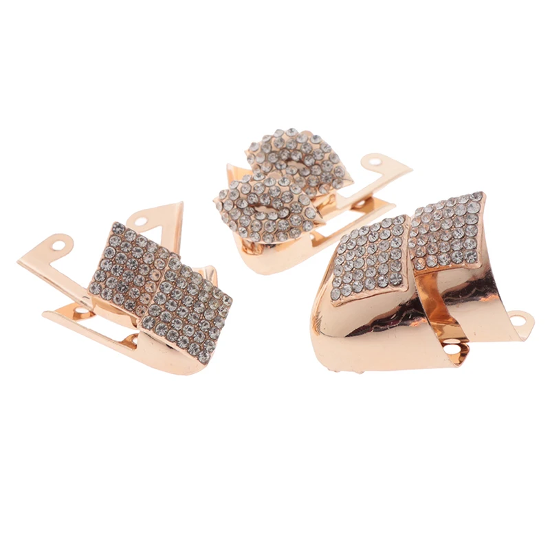 1 пара обувь на высоком каблуке металлический материал зажимы для обуви