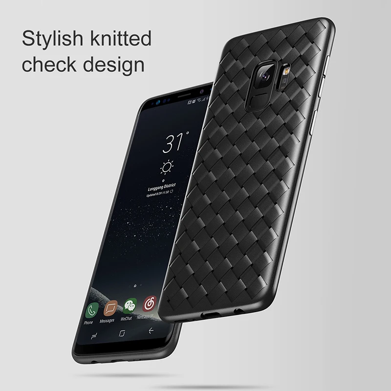Роскошный чехол Baseus для Samsung Galaxy S9 Plus BV сверхмягкий силиконовый чехол-накладка