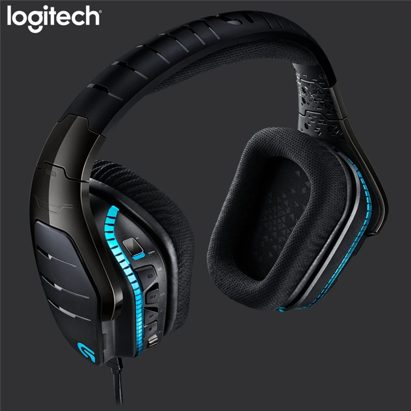 Игровые наушники Logitech G633 Artemis Spectrum RGB 7 1 объемный звук головка микрофона для мыши