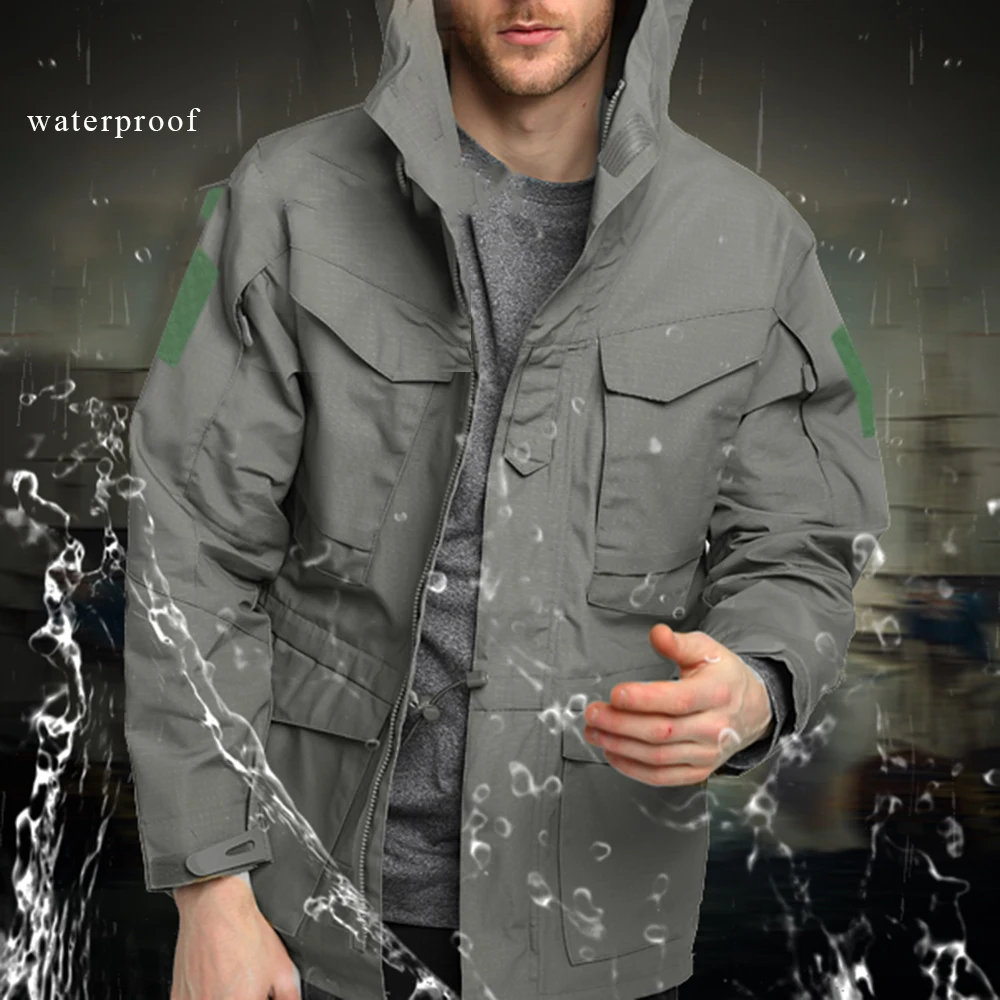 Disputent Мужская Теплая Лыжная куртка с капюшоном водонепроницаемая зимняя