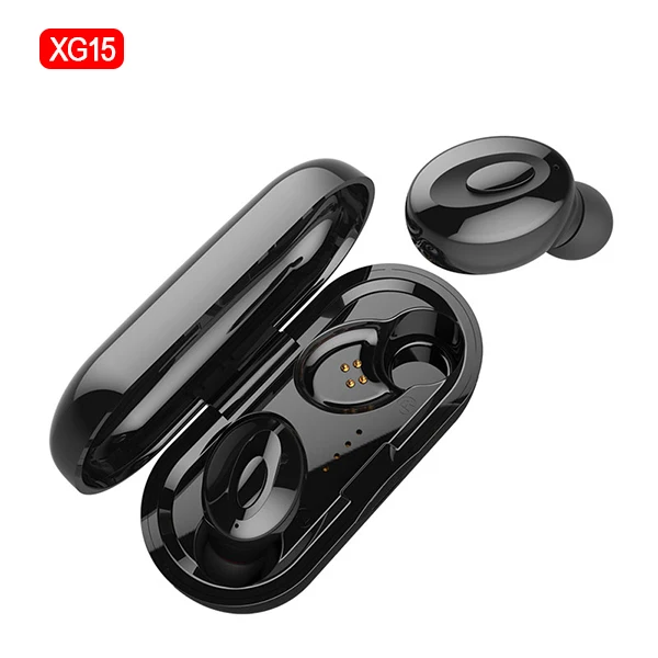 XG15 FBYEG XG15 настоящие беспроводные наушники, Bluetooth наушники, спортивные наушники для телефона с зарядной коробкой, игровая гарнитура с микрофоном - Цвет: XG15