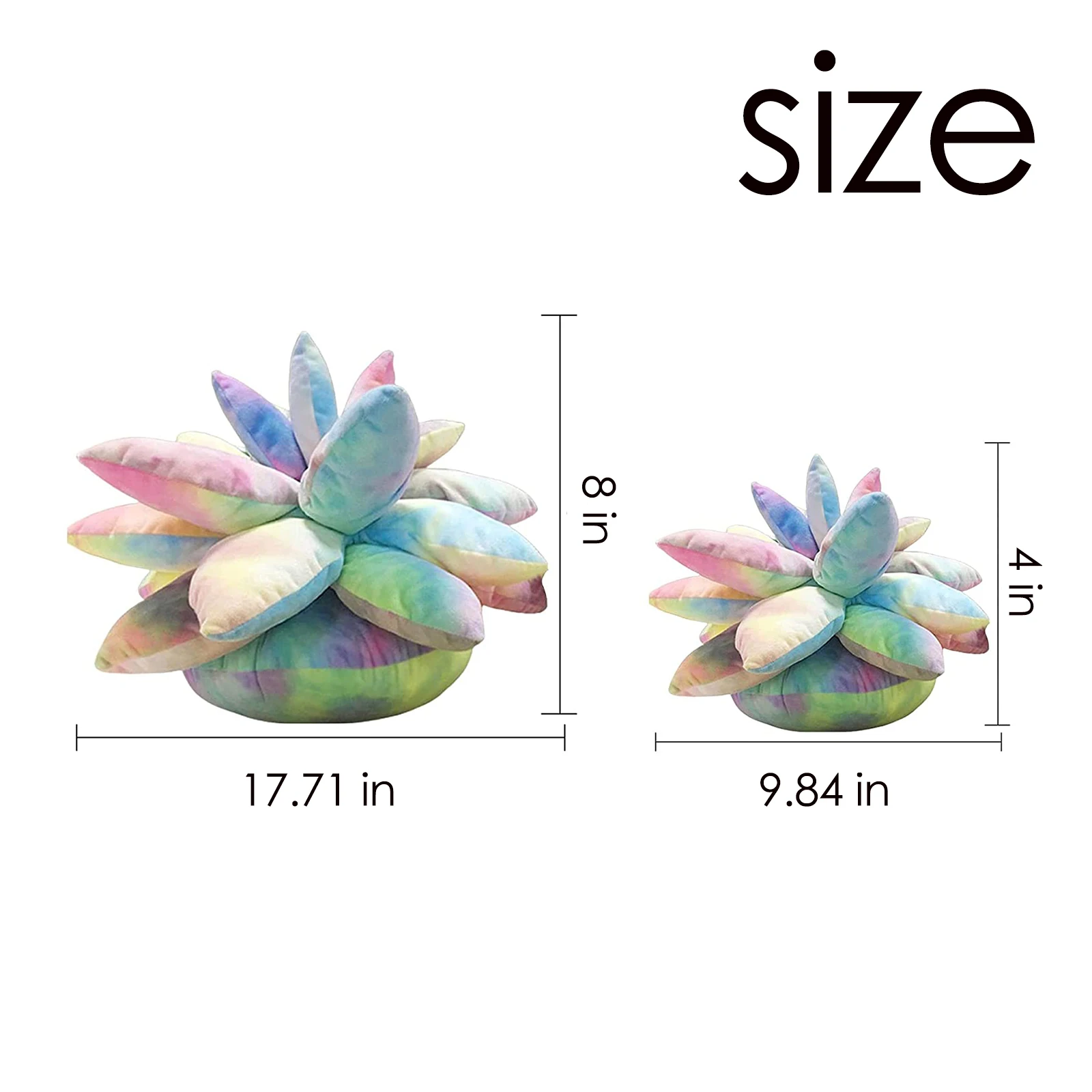 

3D Succulents Cactus Pillow, Cute Succulents, For Garden Or Green Lovers Baby Green Plant Throw Pillows Plush Plants Toy