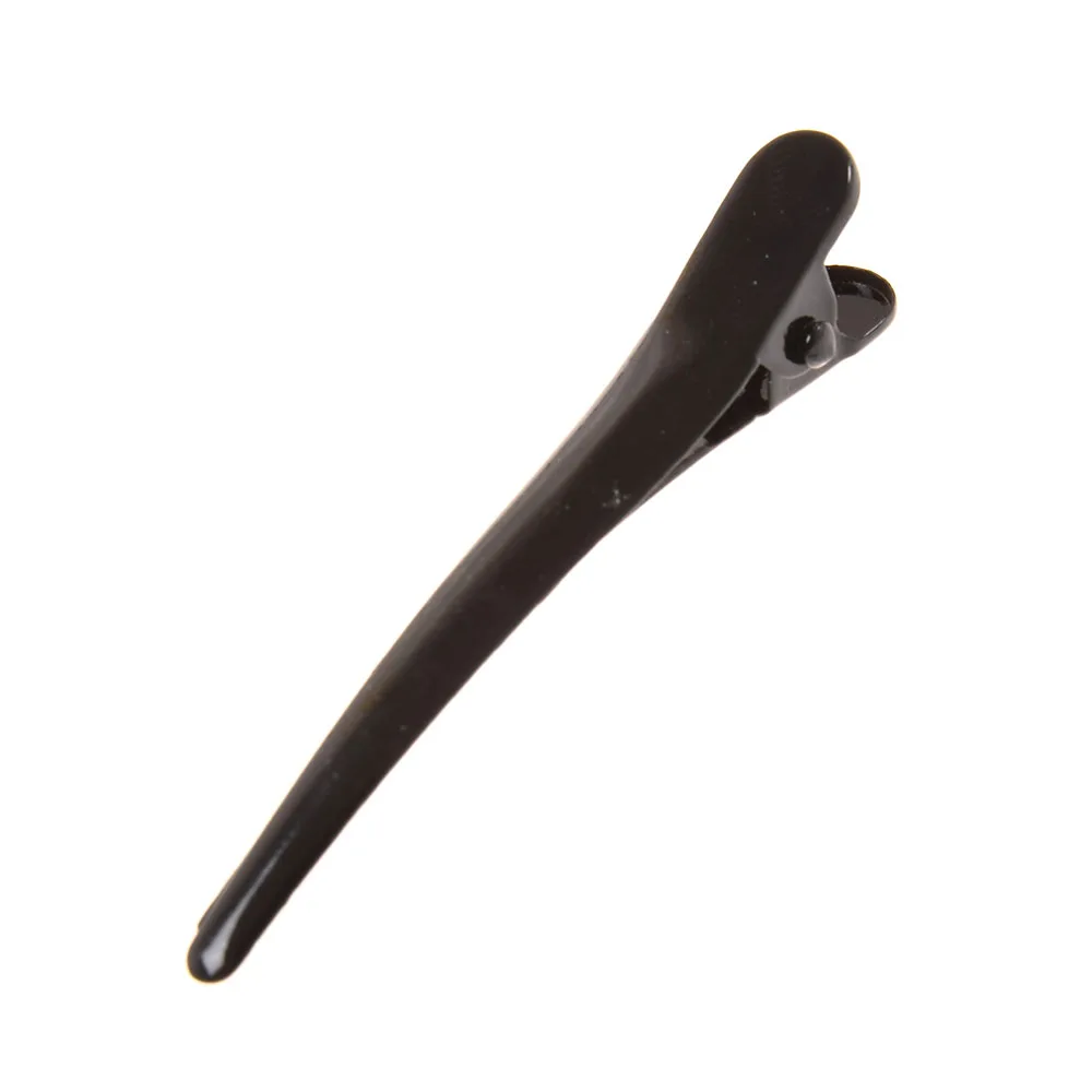 10 шт./лот сделай сам черная металлическая прическа с одним зубцом зажимы для