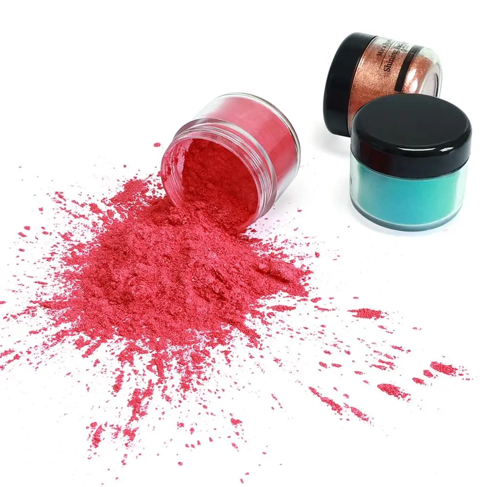24-Color Mica Powder 10g/0.35oz for Epoxy Resin Pigment Powder: Soap Making, Paint, Nail Polish & Adhesive Pigments image 5