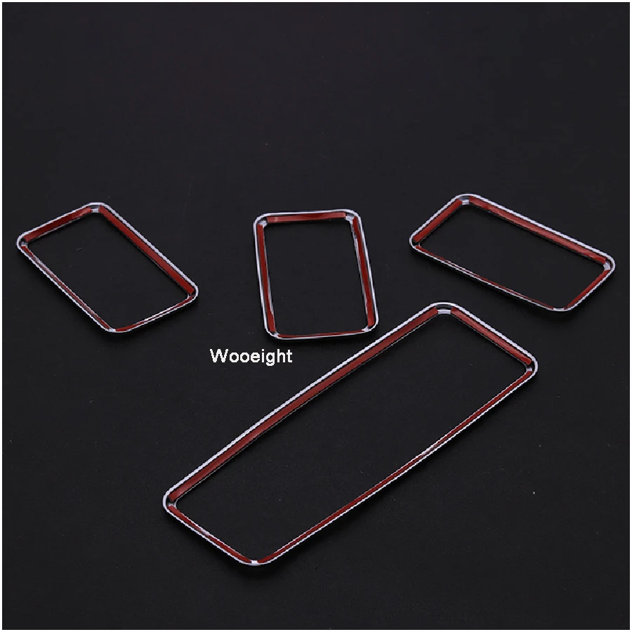 Wooeight 4X кнопка переключения стеклоподъемника для салона автомобиля рамка панели