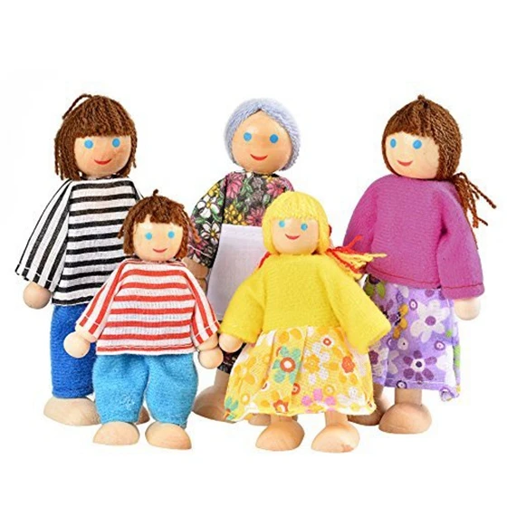 

Happy Doll Family People