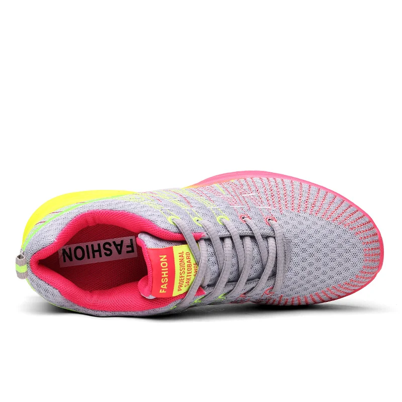 Basket Femme Tenis Mujer Women Tennis Shoes Breathable Lace-Up Mesh Female Sneakers Gym Footwear Chaussure |