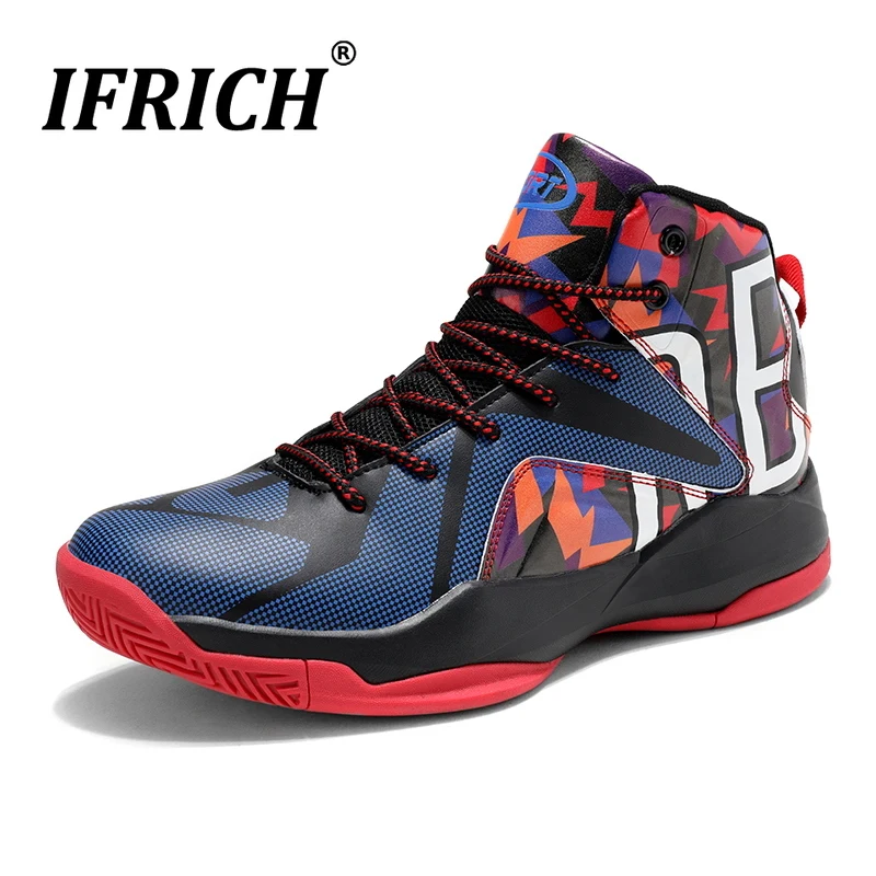 Новое поступление дешевые баскетбольные кроссовки для мужчин золотые синие