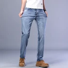 Новые мужские летние туфли в винтажном стиле, светильник синий, серый тонкие джинсы для девочек джинсы высокого качества из улучшенного эластичного классического кроя джинсовые штаны для мальчиков, Фирменные Штаны для детей