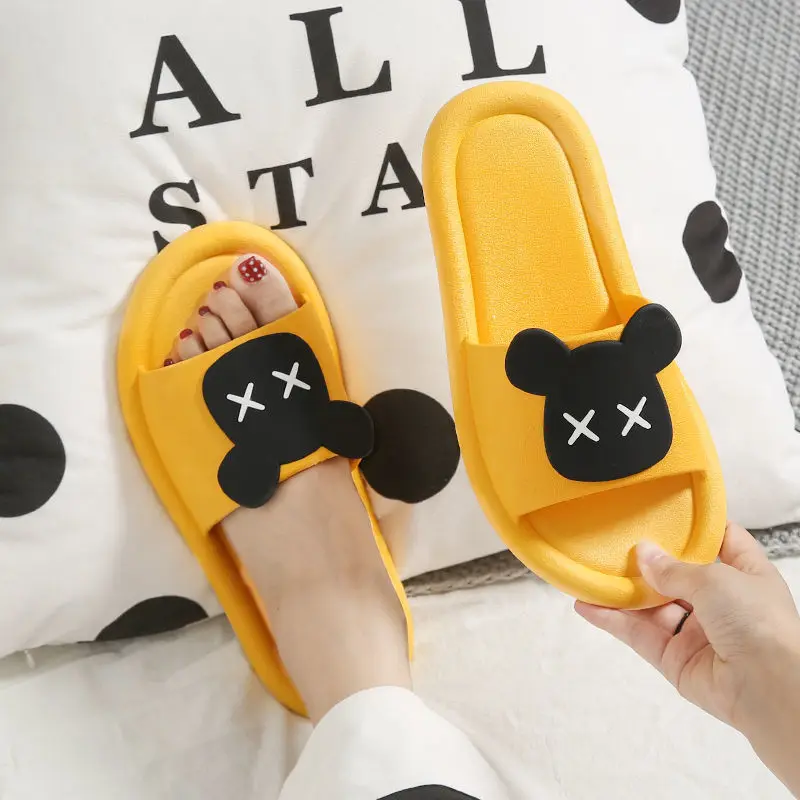 lluumiu summer slippers shoes women 2020 cute open toe low platform flip flops for women house indoor flat beach slides women free global shipping