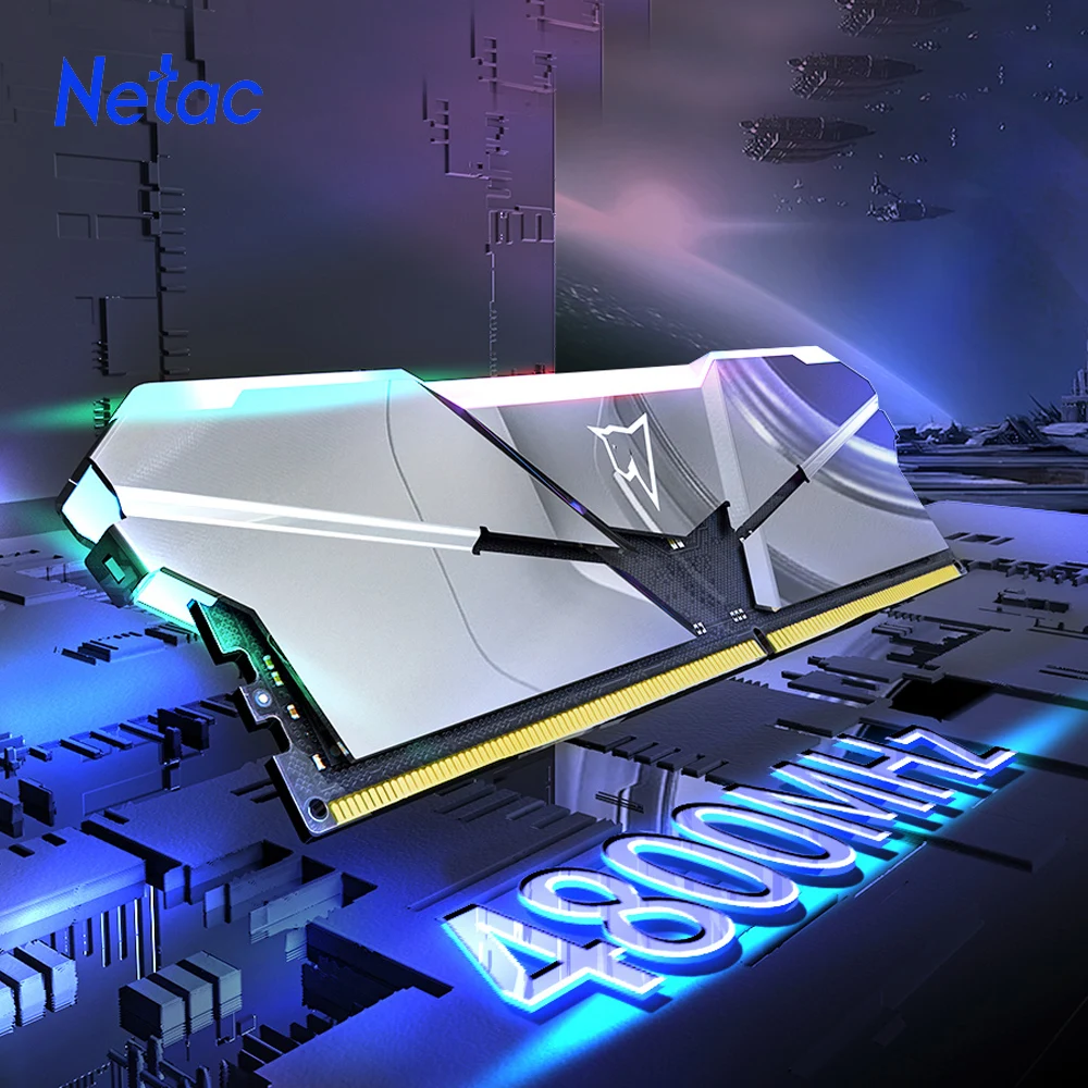 Netac Ram Memory DDR5 DDR4 8gb 16gb 3600MHZ 4800MHZ Memoria Desktop Heat Sink Dual Channel for Pc |