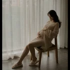 Одежда для фотосъемки для беременных Новинка Одежда для беременных художественная одежда для фотосъемки беременных МАМ платье для беременных