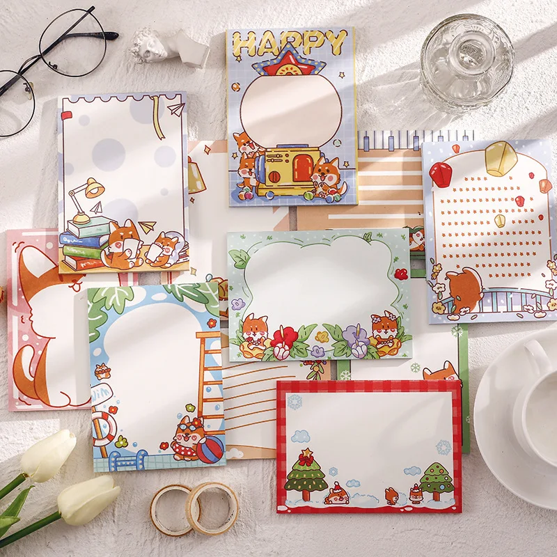 Новинка Kawaii щенок блокноты для записей креативный блокнот Канцтовары